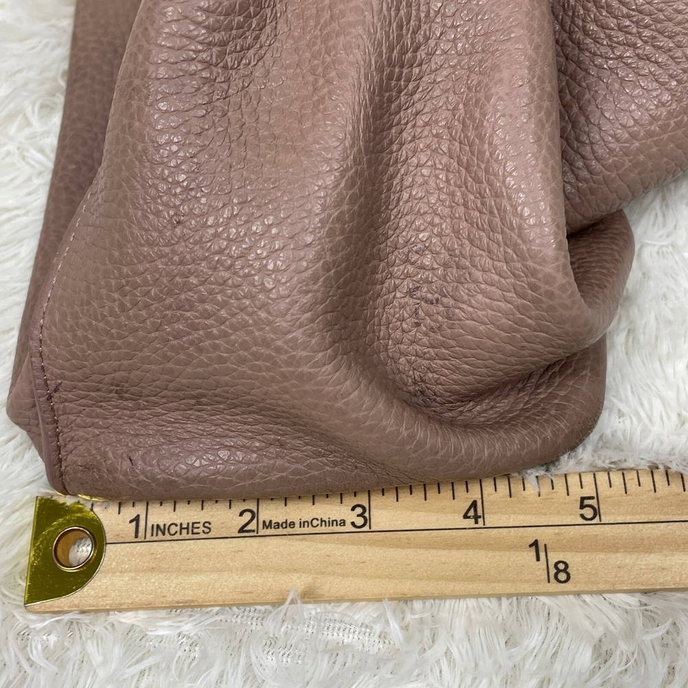 All Saints Leather Kita‎ Crossbody Bag Purse Beige Taupe - Picture 12 of 16